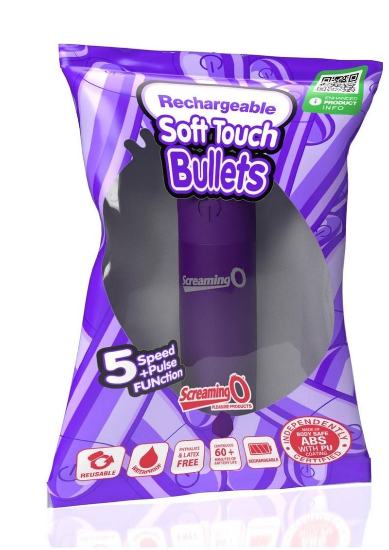 Bala recargable Screaming O Soft Touch - Morada