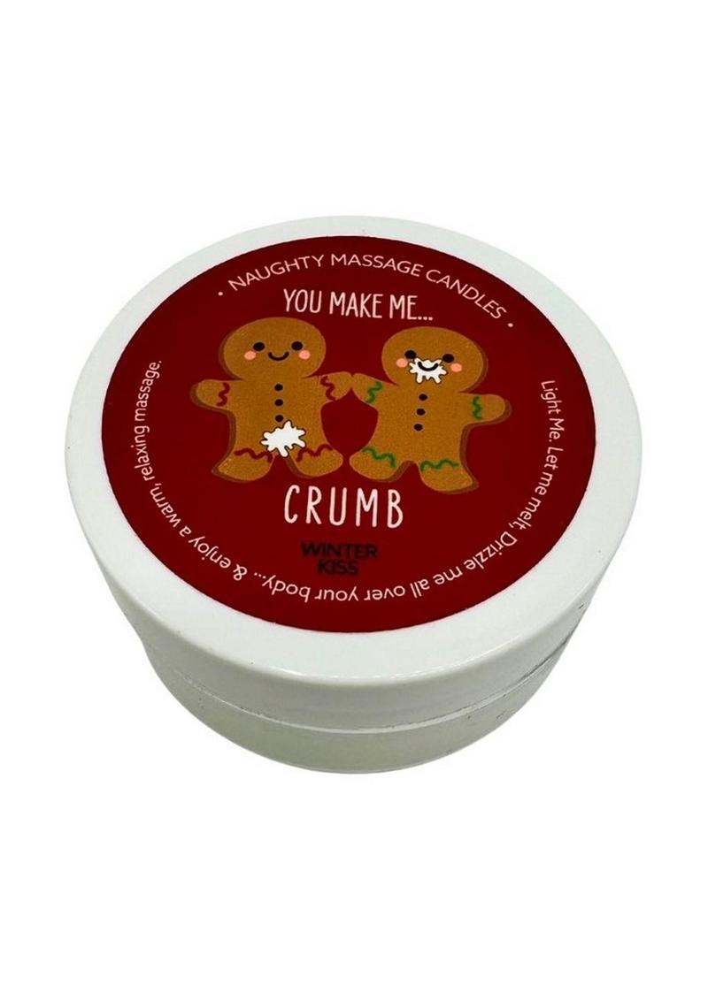 Mini vela de masaje Kama Sutra Holiday de 1 oz - You Make Me - Winter Spice
