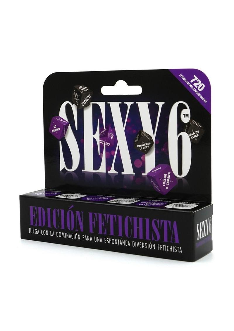 Juego de dados Sexy 6 Kinky Edition (español)