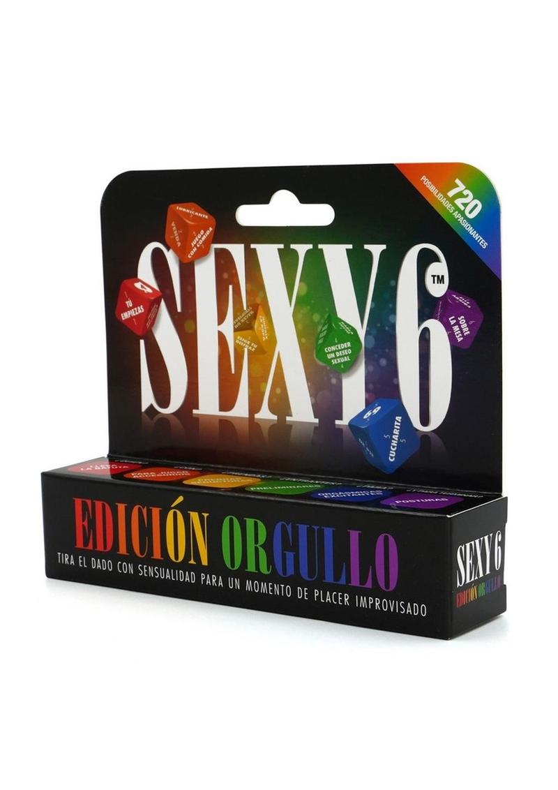 Juego de dados Sexy 6 Pride Edition (español)
