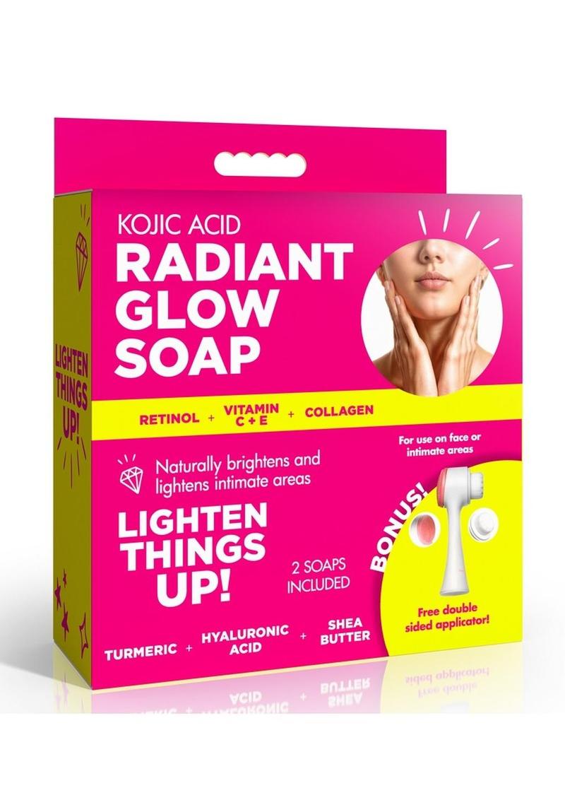 Jabón de brillo radiante con ácido kójico CleanStream
