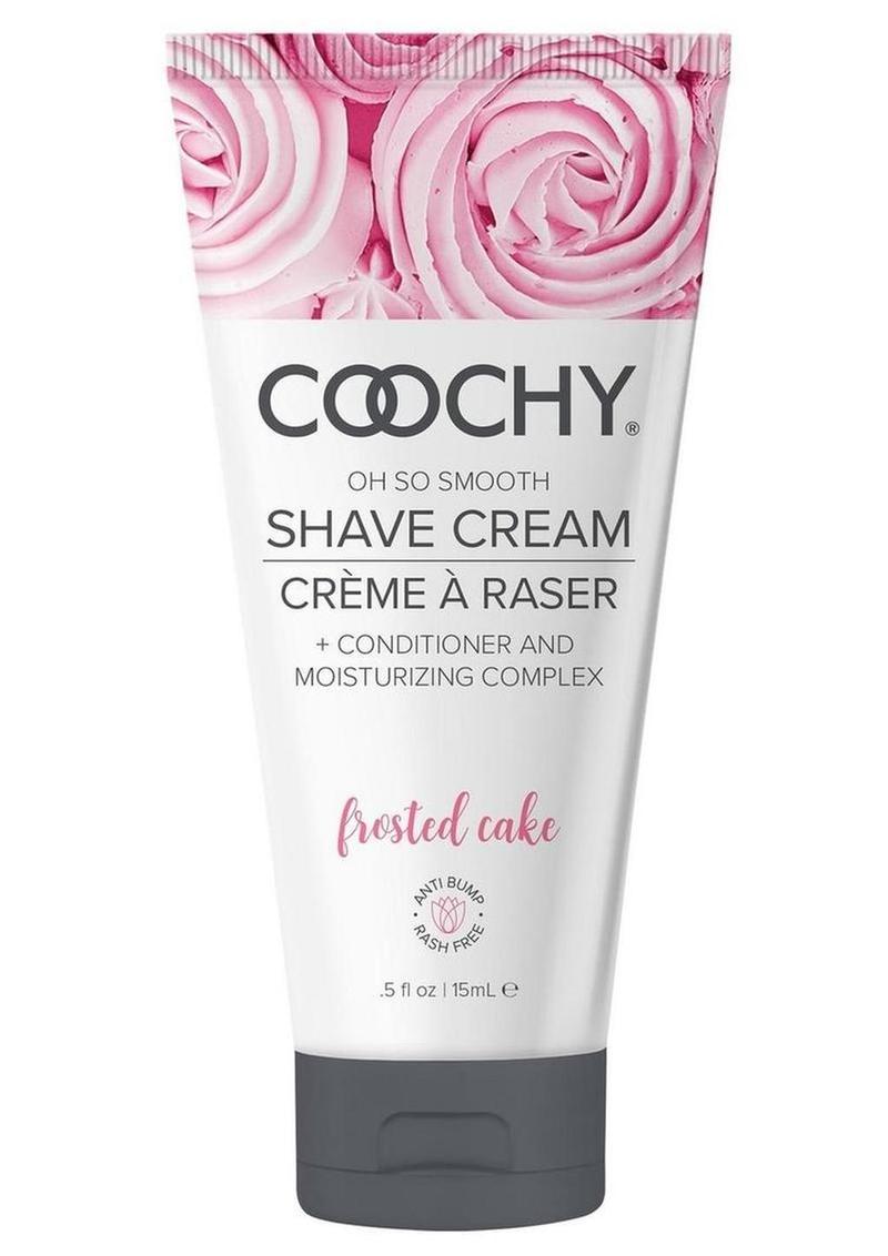Tubo de muestra de crema de afeitar Coochy Frosted Cake de 0.5 oz