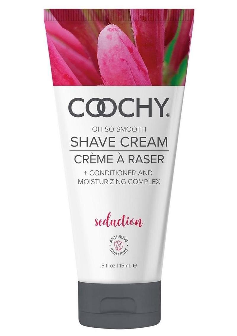 Crema de afeitar Coochy Seduction, tubo de muestra de 0.5 oz