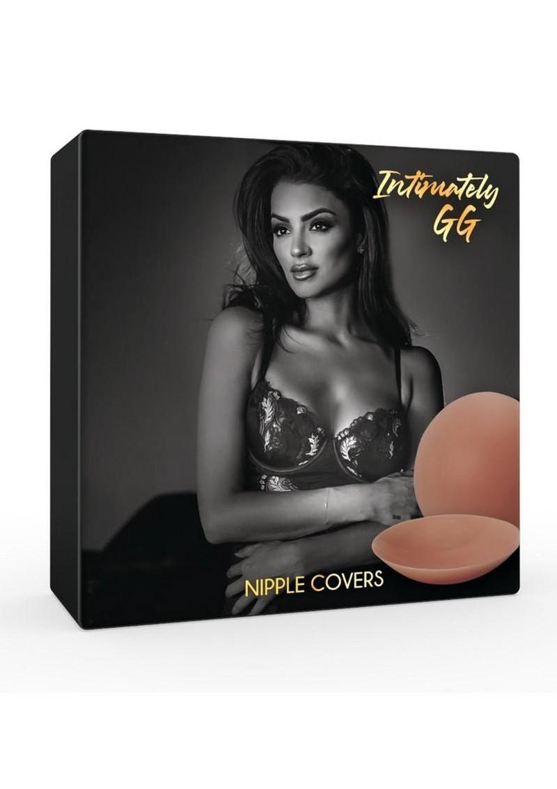Cubrepezones de silicona Intimately GG - Bronceado