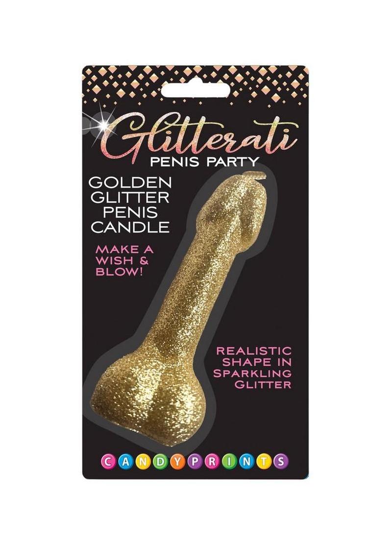 Vela de pene Glitterati - Brillantina dorada