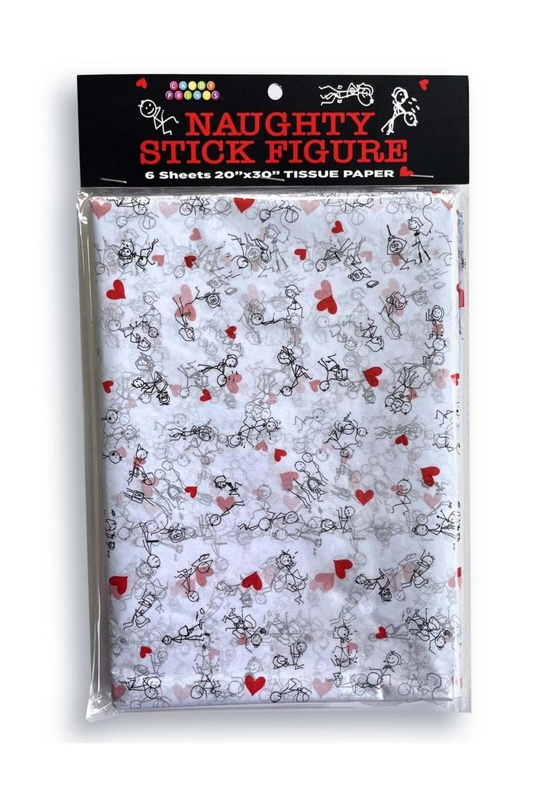 Papel de seda con forma de palito travieso