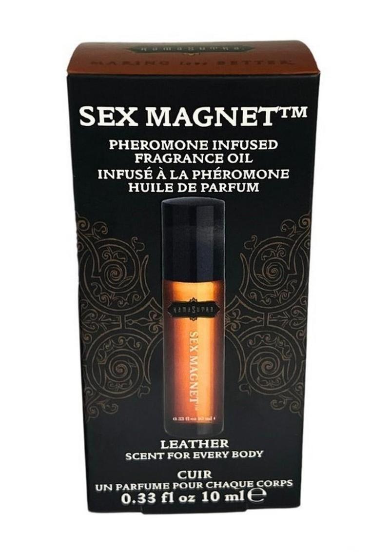 Aceite de feromonas Sex Magnet en roll-on - Cuero