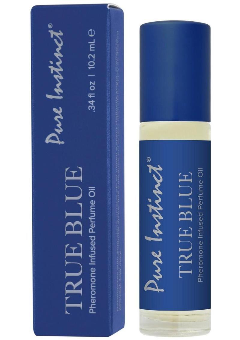 Perfume en roll-on con feromonas Pure Instinct - Azul intenso - 10,2 ml/0,34 oz