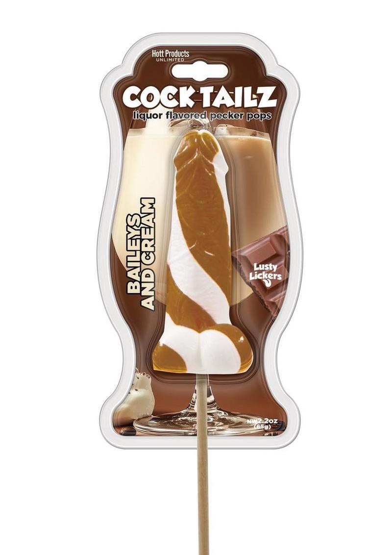 Cócteles con sabor a licor Pecker Pops - Marrón