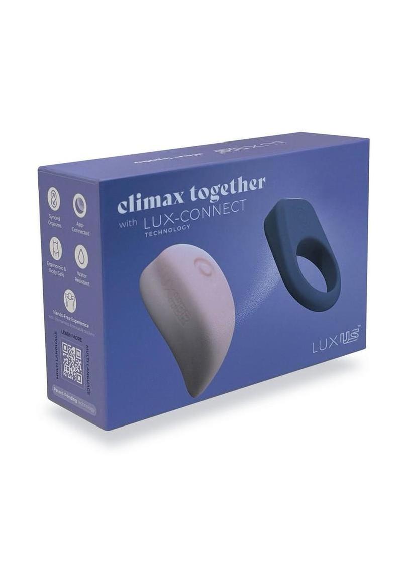 Set de juguetes sexuales interactivos para parejas Kiiroo Luxus - Rosa/Morado