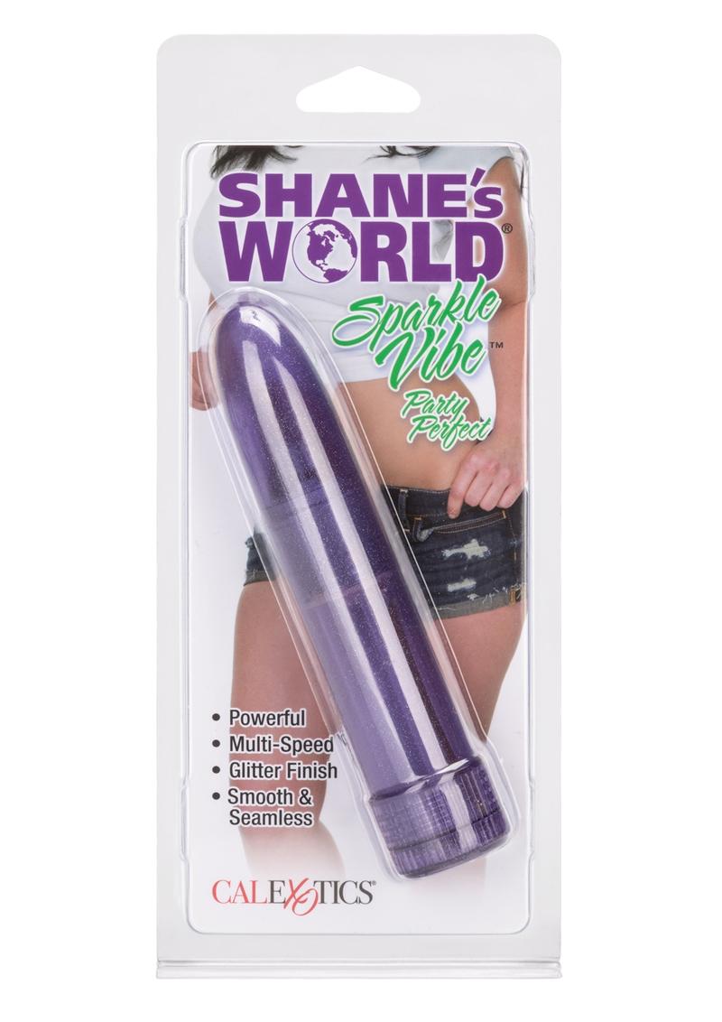 Vibrador brillante Shanes World - Morado