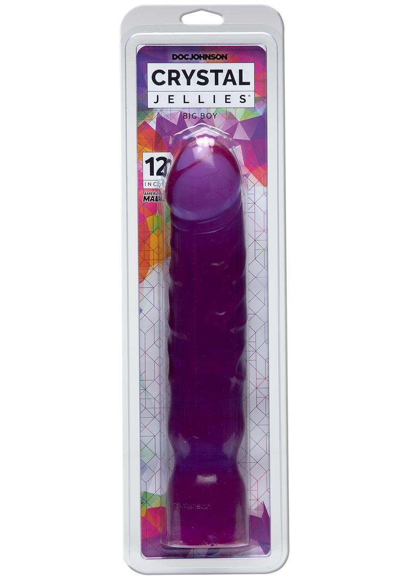 12 Big Boy Dong Cristal Púrpura