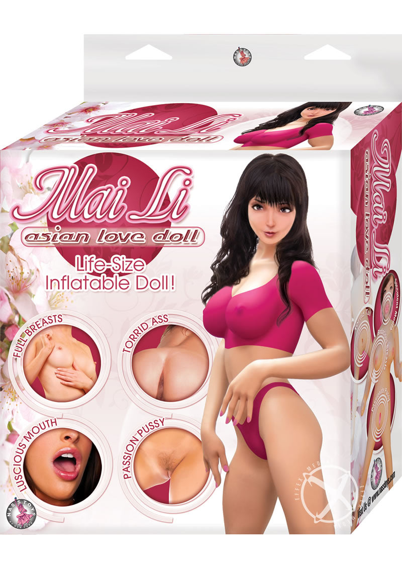 Muñeca inflable de tamaño real Mai Li - Vainilla