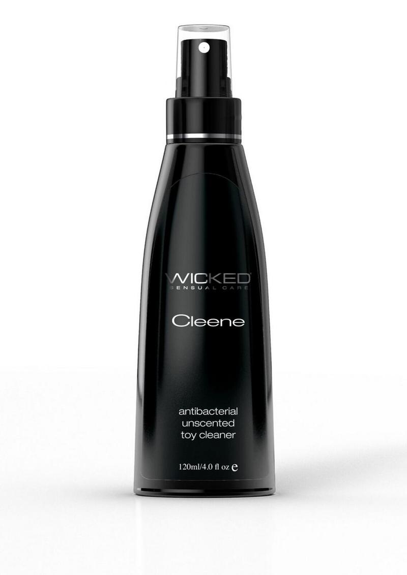 Limpiador de juguetes en aerosol antibacteriano Wicked Cleene de 4 oz