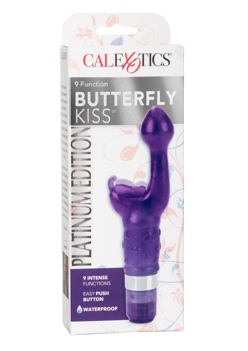 Beso de mariposa platino morado