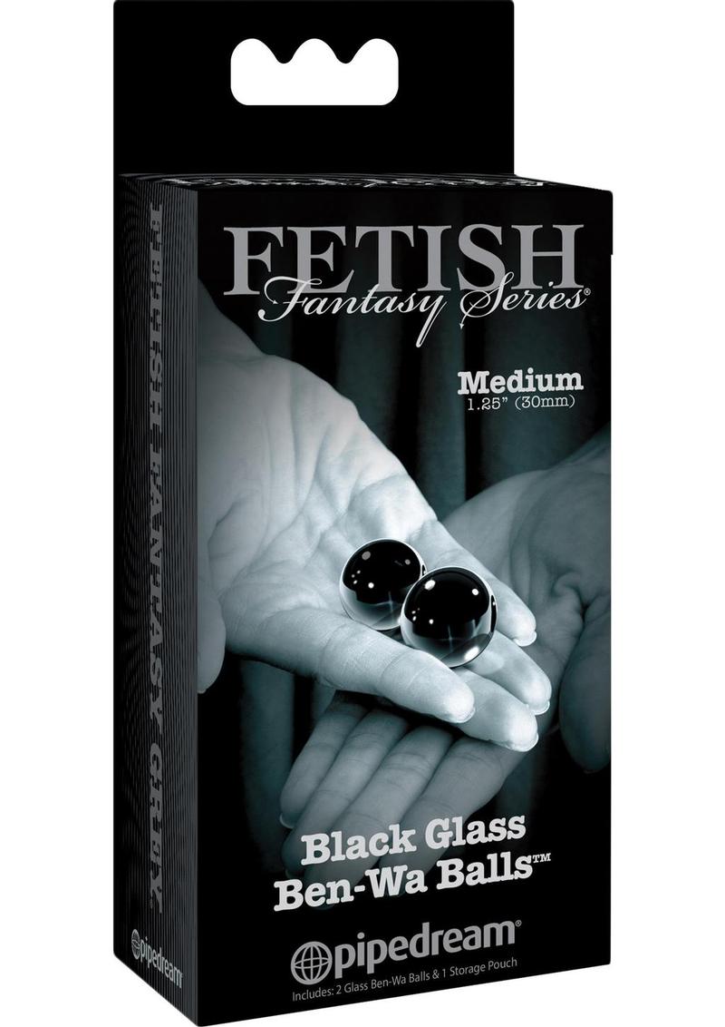 Bolas Ben Wa de cristal de edición limitada Fetish Fantasy, tamaño mediano