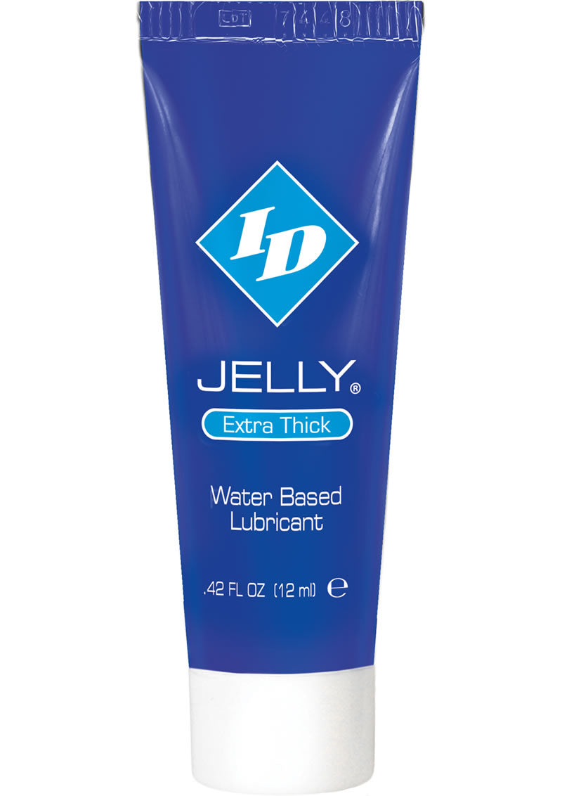 Lubricante extra espeso a base de agua ID Jelly, tubo de 12 mililitros, 500 unidades por caja