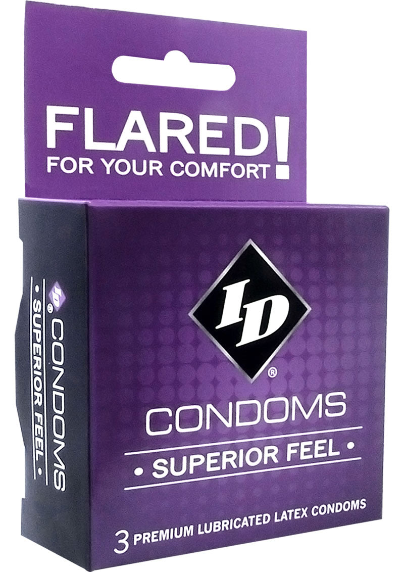 Condón ID Superior Feel (paquete de 3)