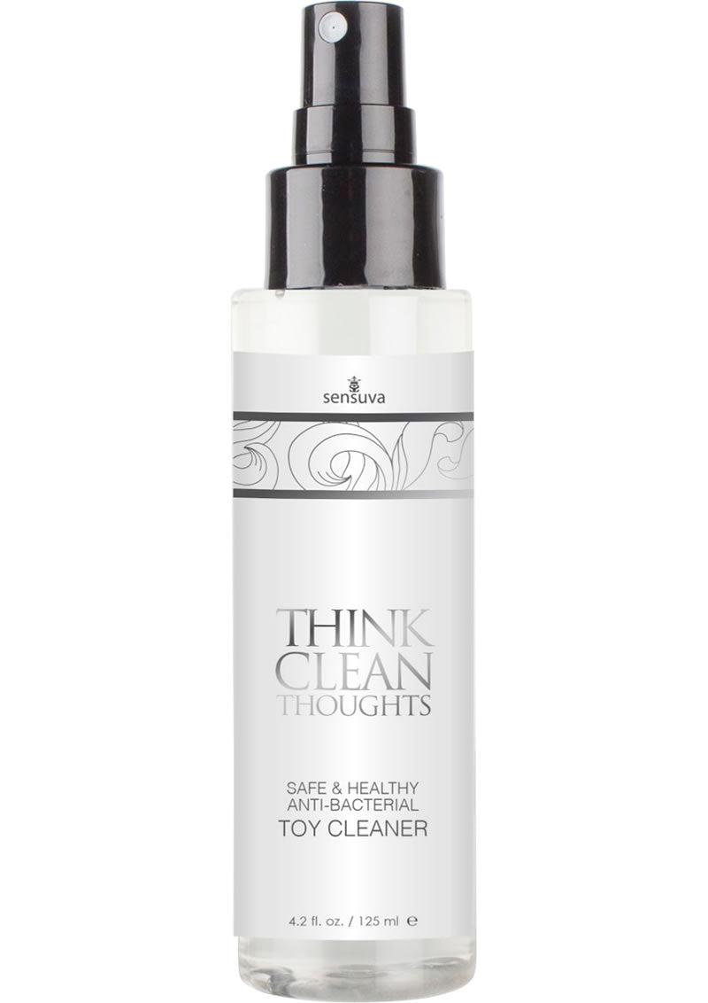 Limpiador de juguetes antibacteriano Think Clean thoughts, aerosol de 4.2 oz