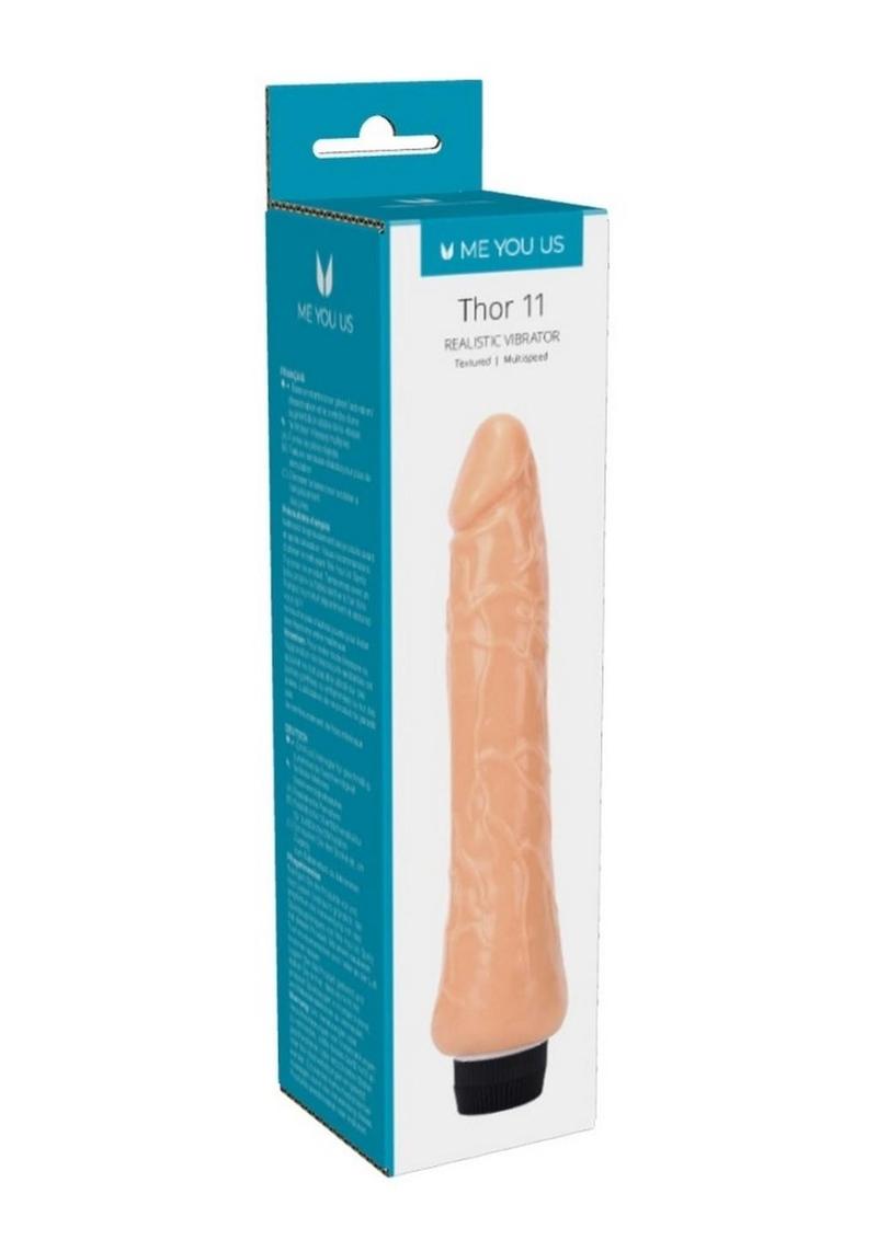 ME YOU US Thor 11 Vibrador Realista 11 pulgadas - Vainilla