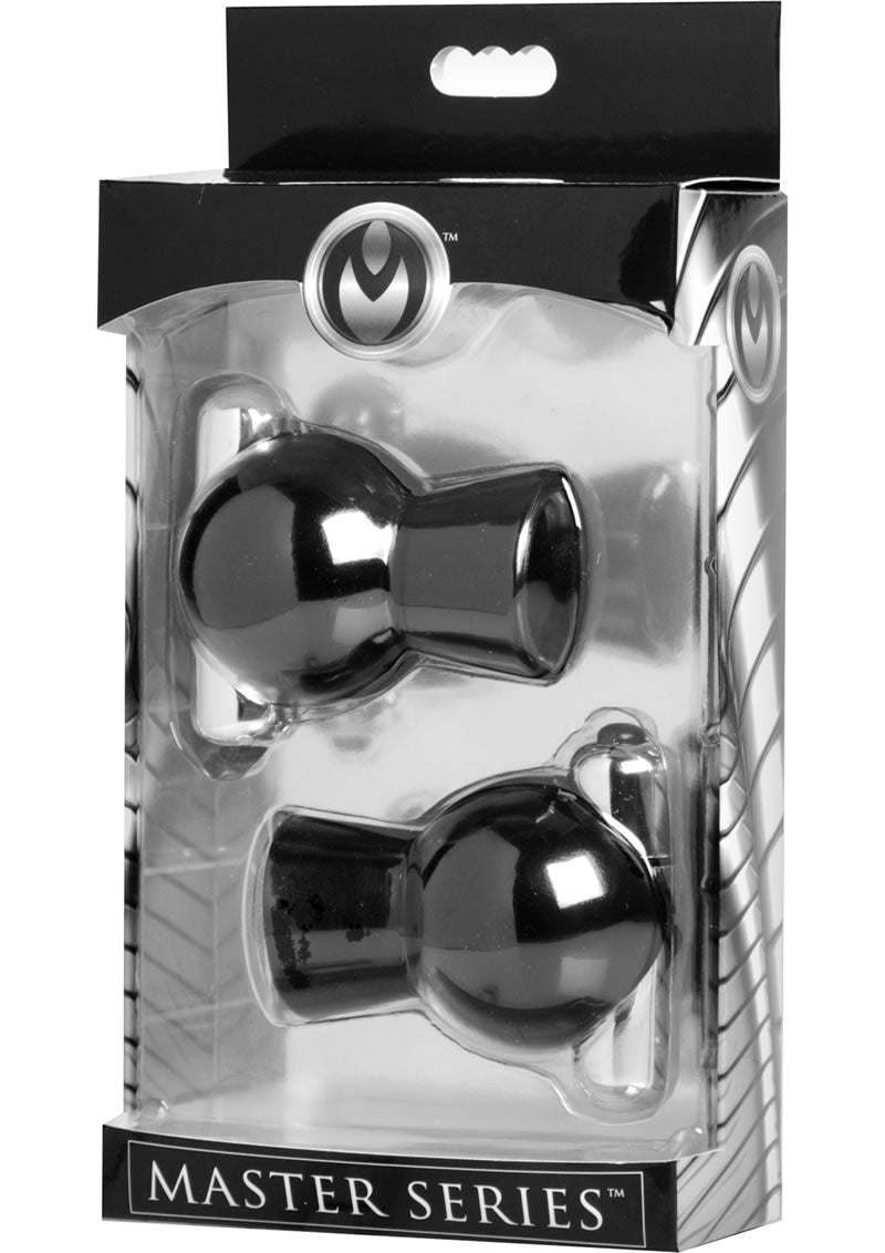 Succionadores de pezones vibratorios Master Series Reverb - Negro
