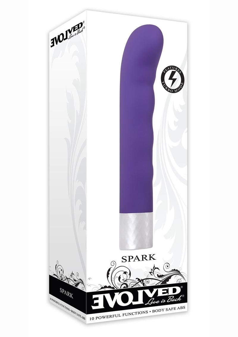 Vibrador de punto G Spark - Morado
