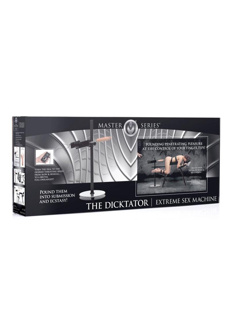 Máquina sexual extrema Master Series The Dicktator - Negra