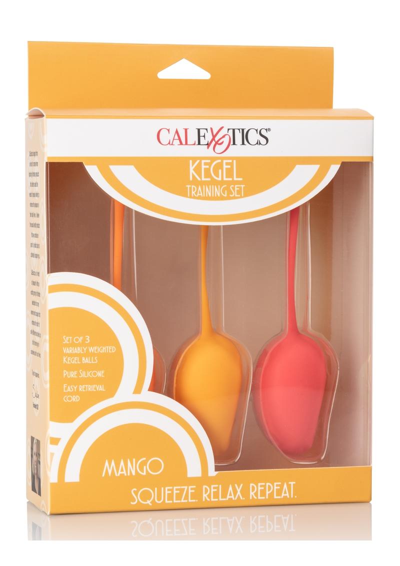 Set de entrenamiento de Kegel de silicona con mango