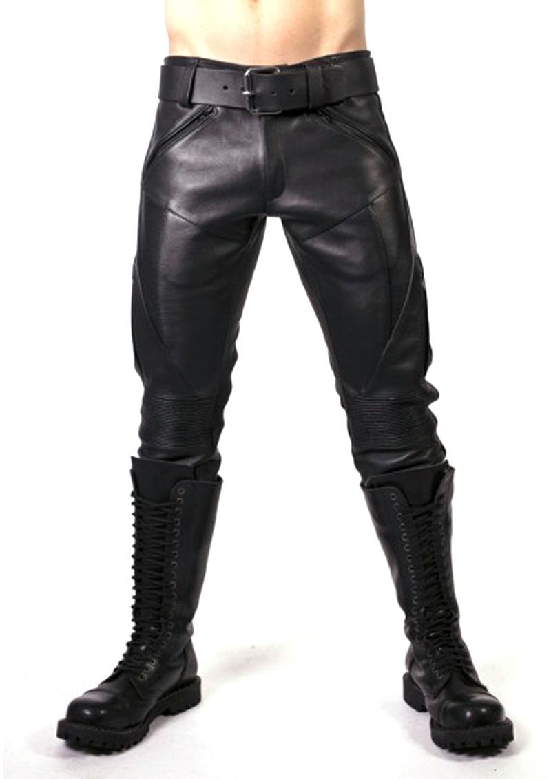 Vaqueros de cuero Prowler RED Prowler de 36 pulgadas - Negro