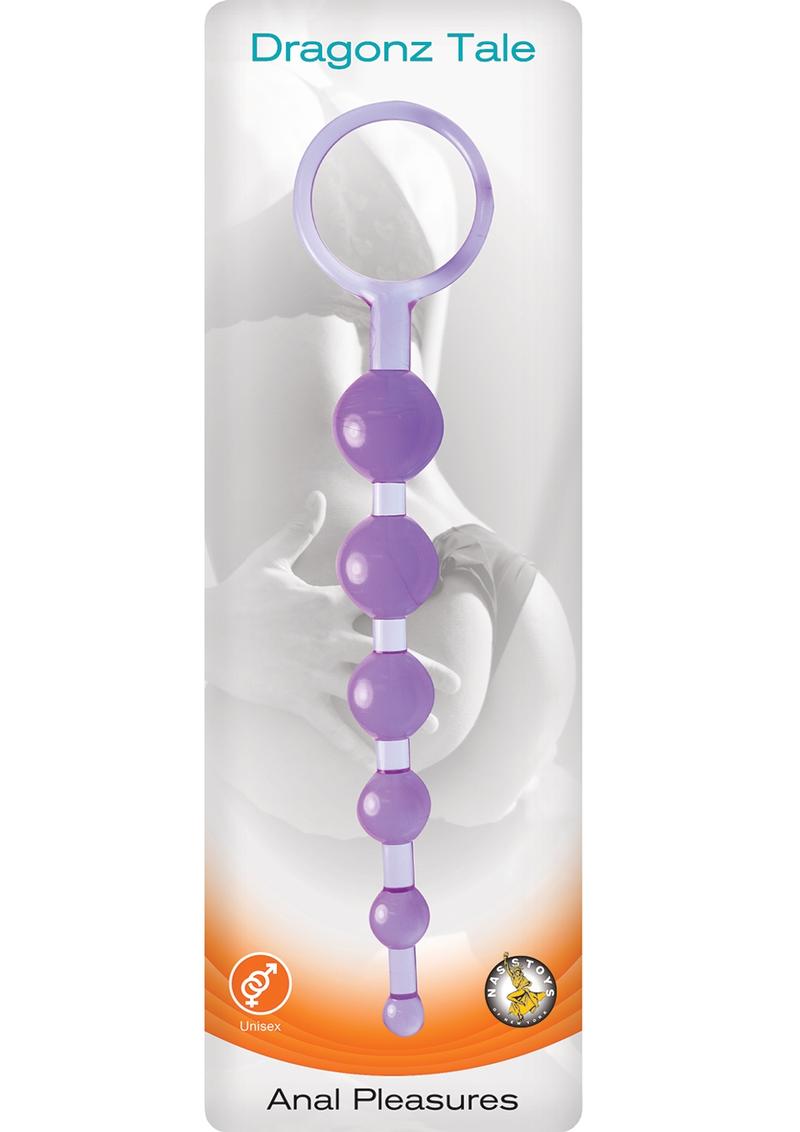 Bolas anales de silicona Dragonz Tale Anal Pleasures - Moradas