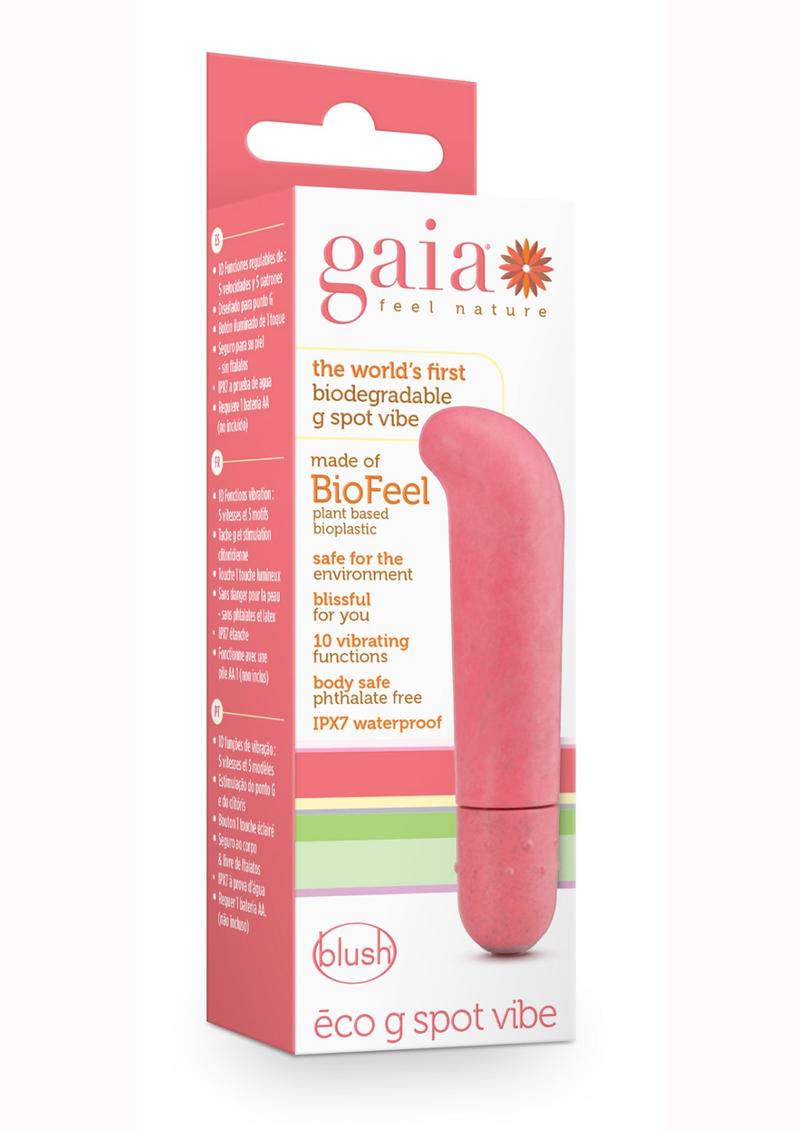 Vibrador de punto G Gaia Eco - Coral