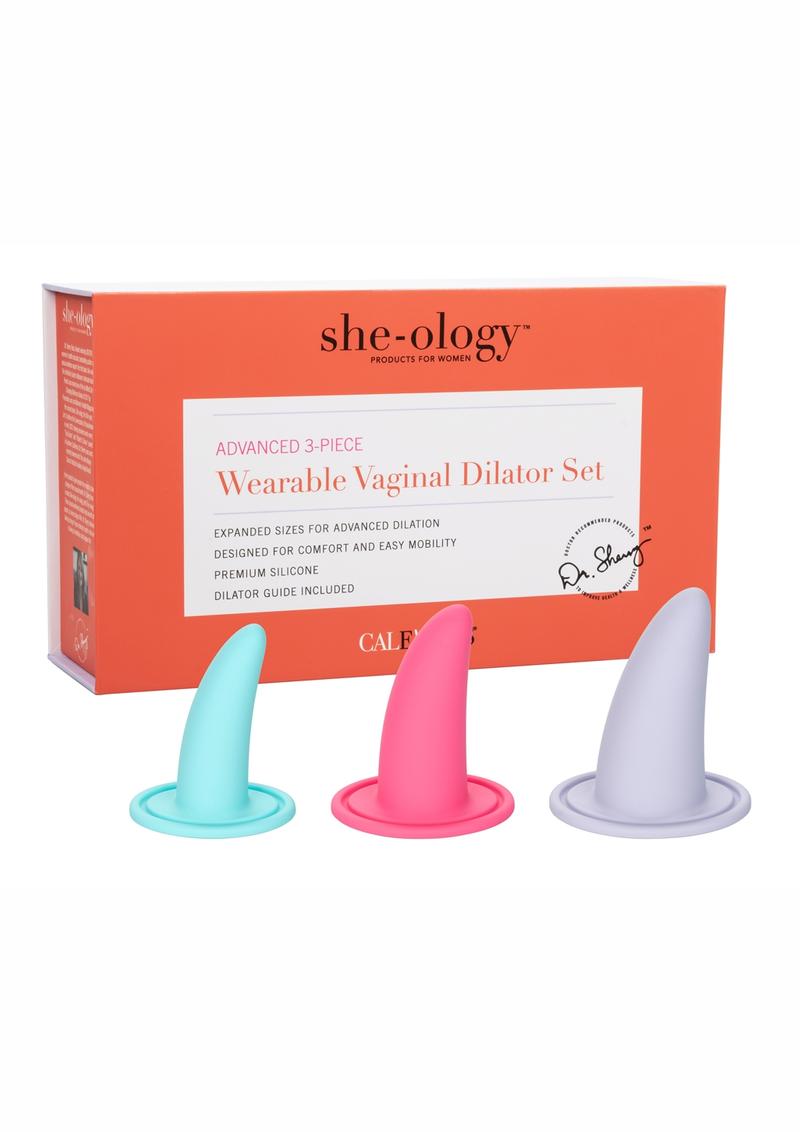 Dilatador portátil She-ology Advanced de 3 piezas - Colores surtidos