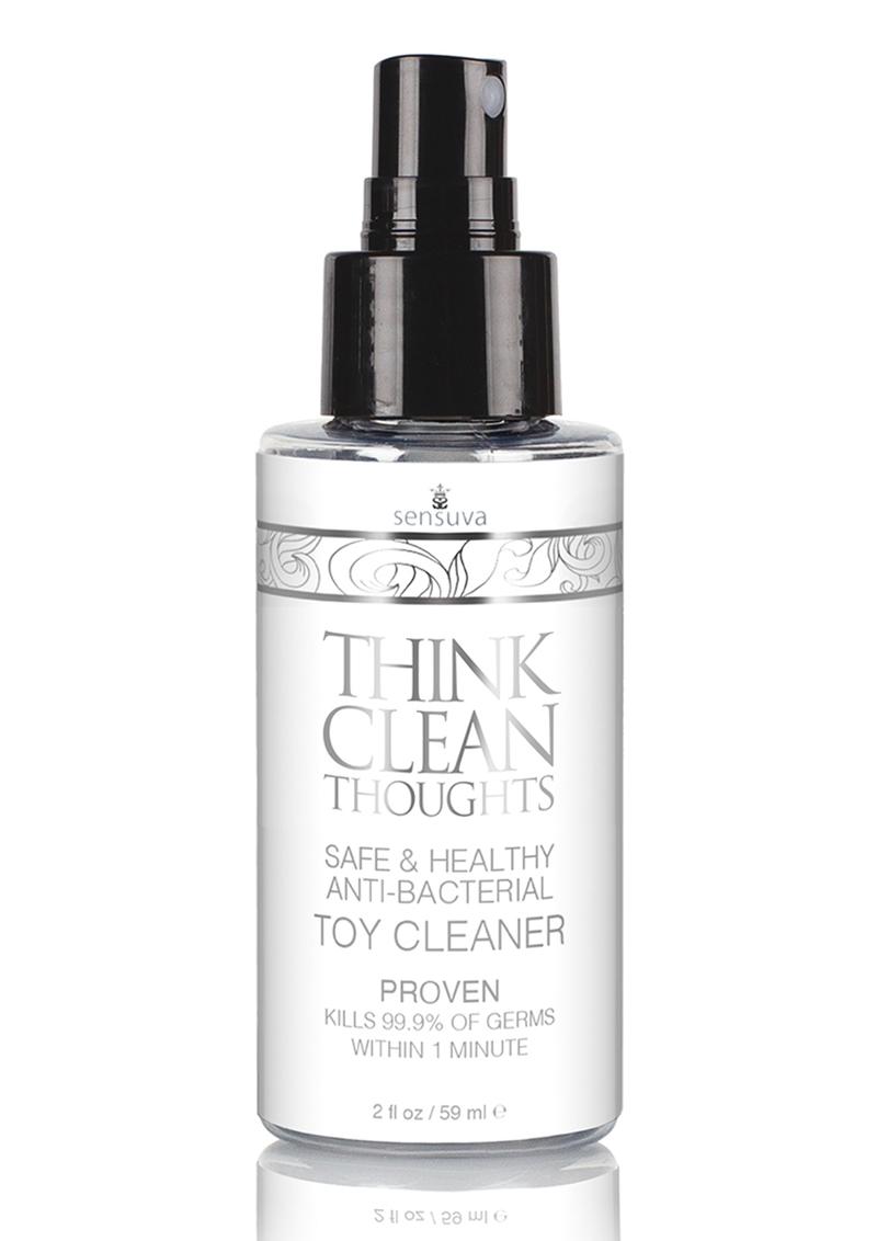 Limpiador de juguetes antibacteriano Think Clean Thoughts de 2 oz