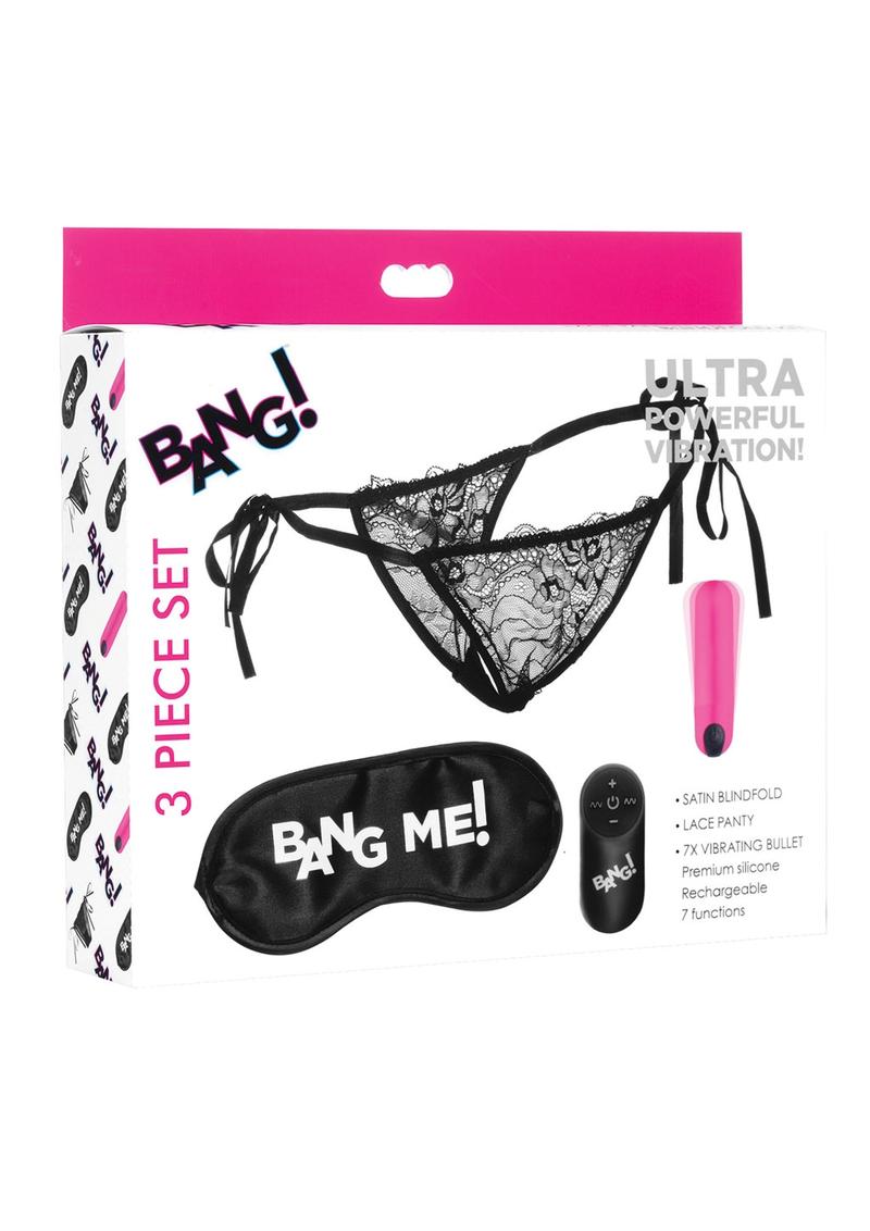 Kit de bragas Bang! Power (juego de 3) - Rosa