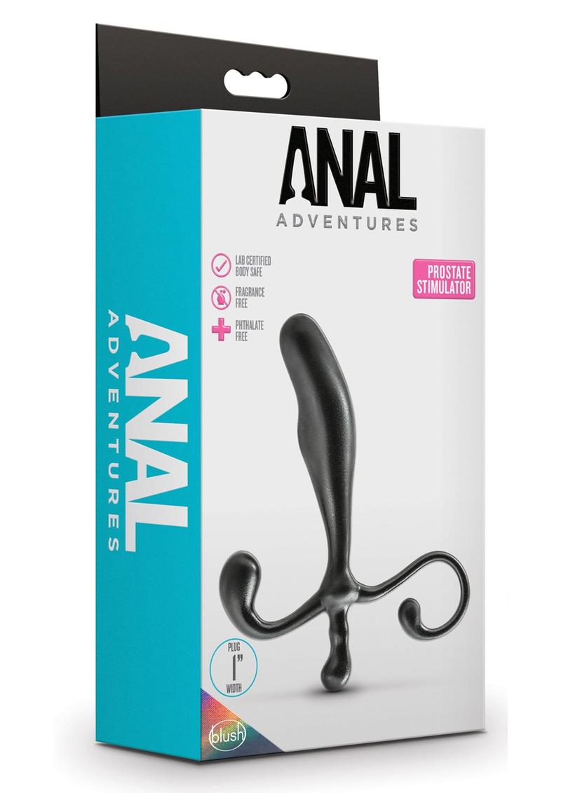 Estimulador de próstata Anal Adventures - Negro