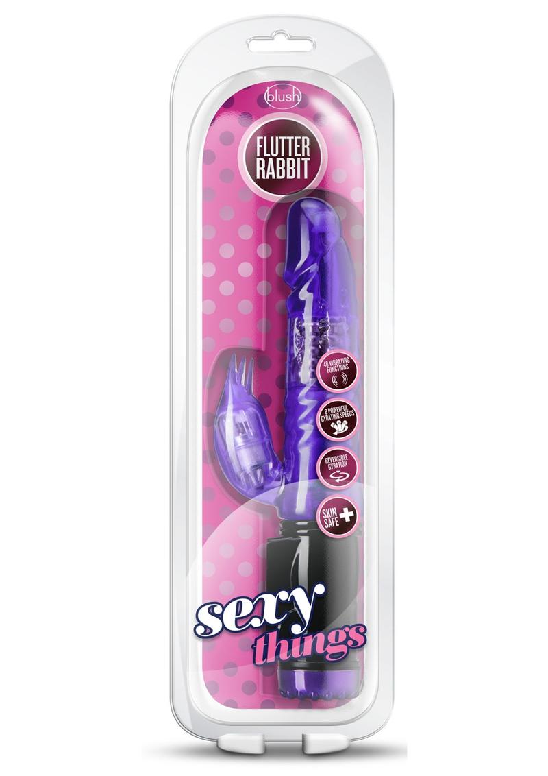 Vibrador Sexy Things Flutter Rabbit - Morado