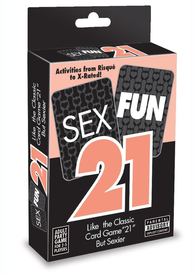 Juego de cartas Sex Fun 21