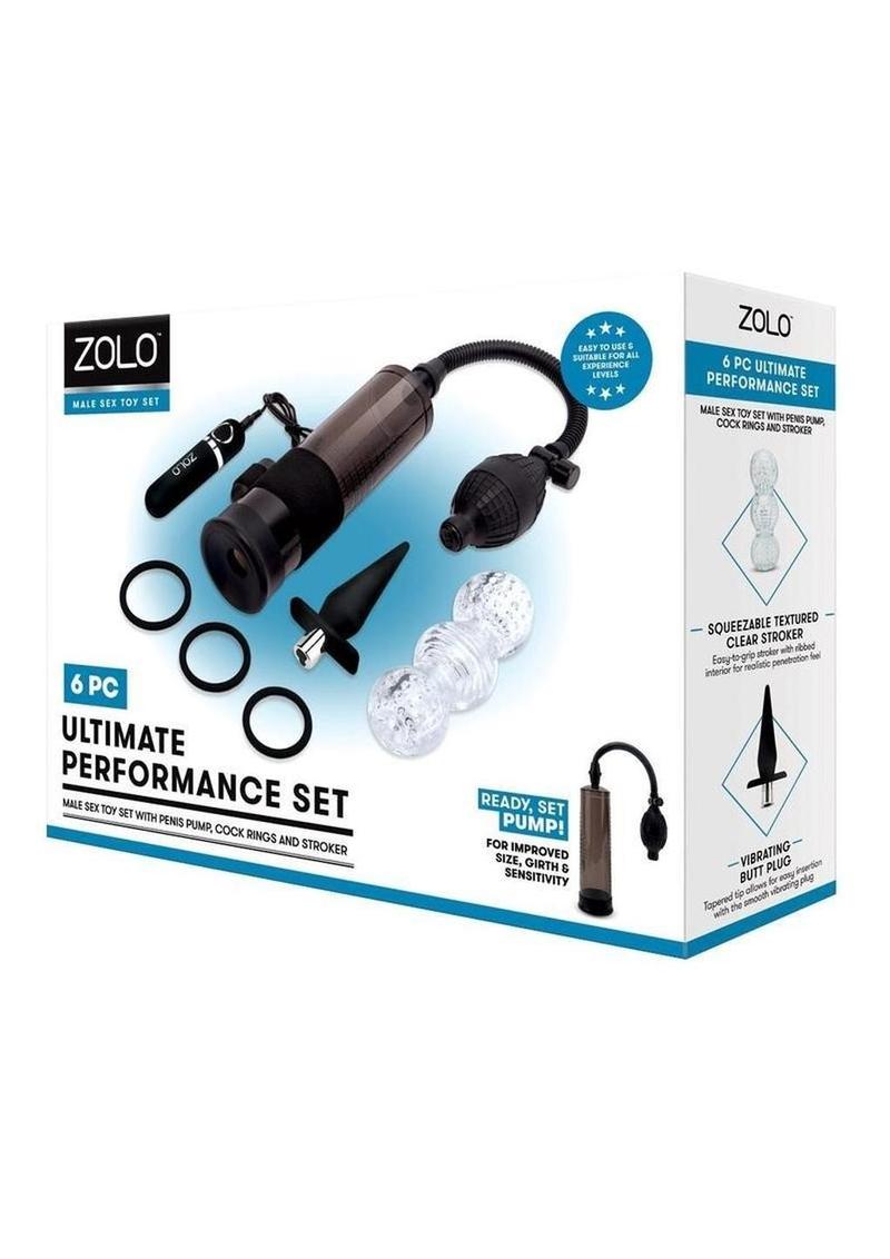 Zolo Ultimate Performance Set (6 piezas) - Negro