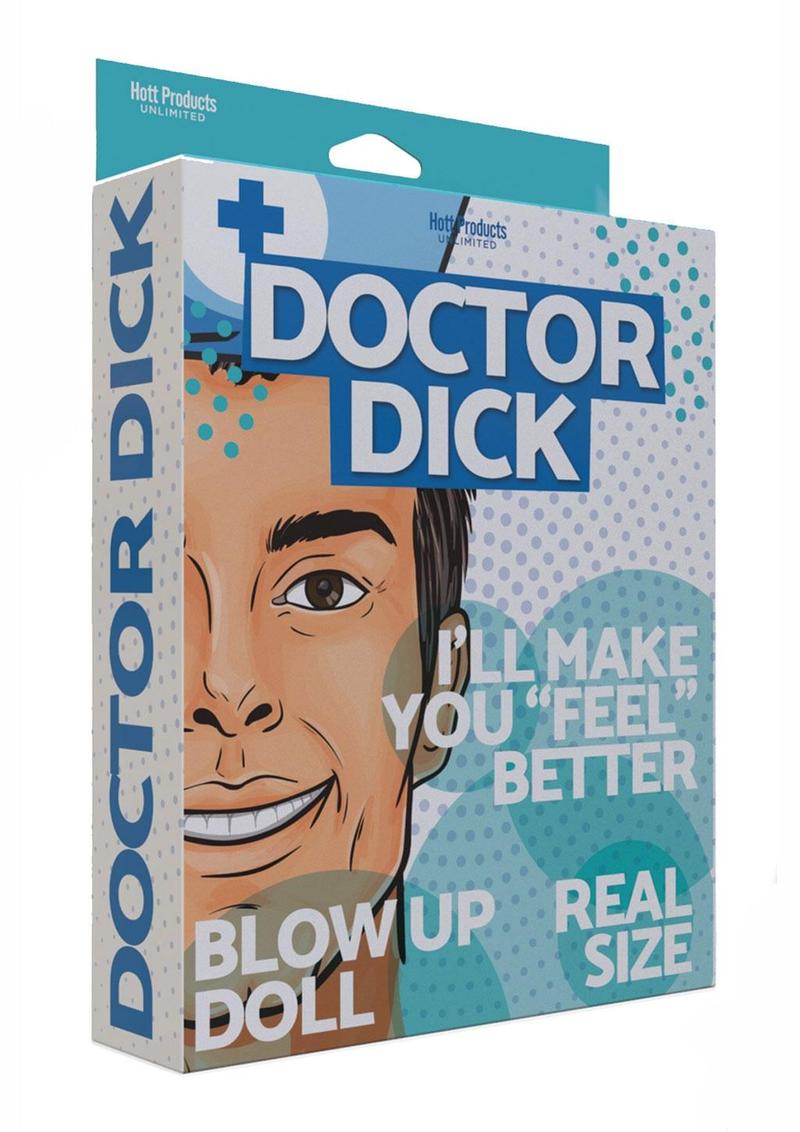 Muñeca inflable de fiesta Doctor Dick - Vainilla