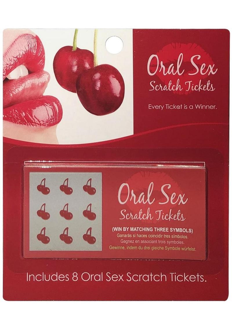 Boletos de raspadito para sexo oral