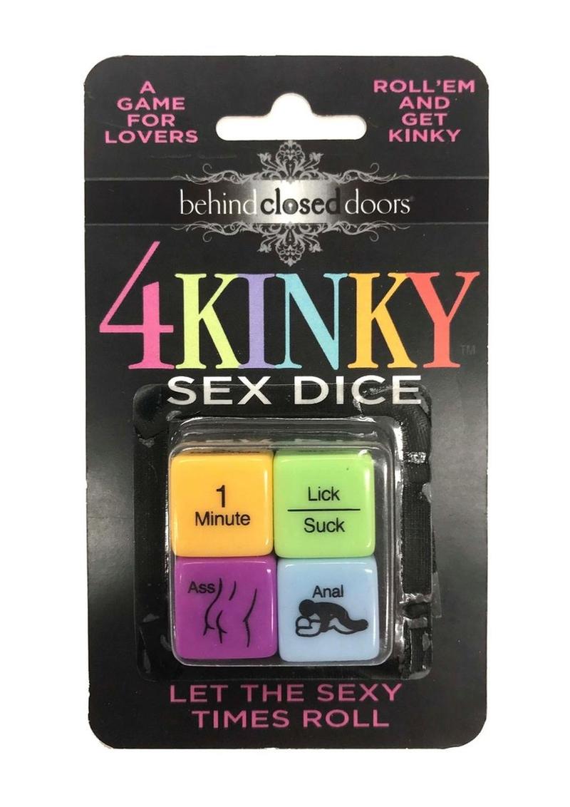 4 Juego de dados sexuales pervertidos