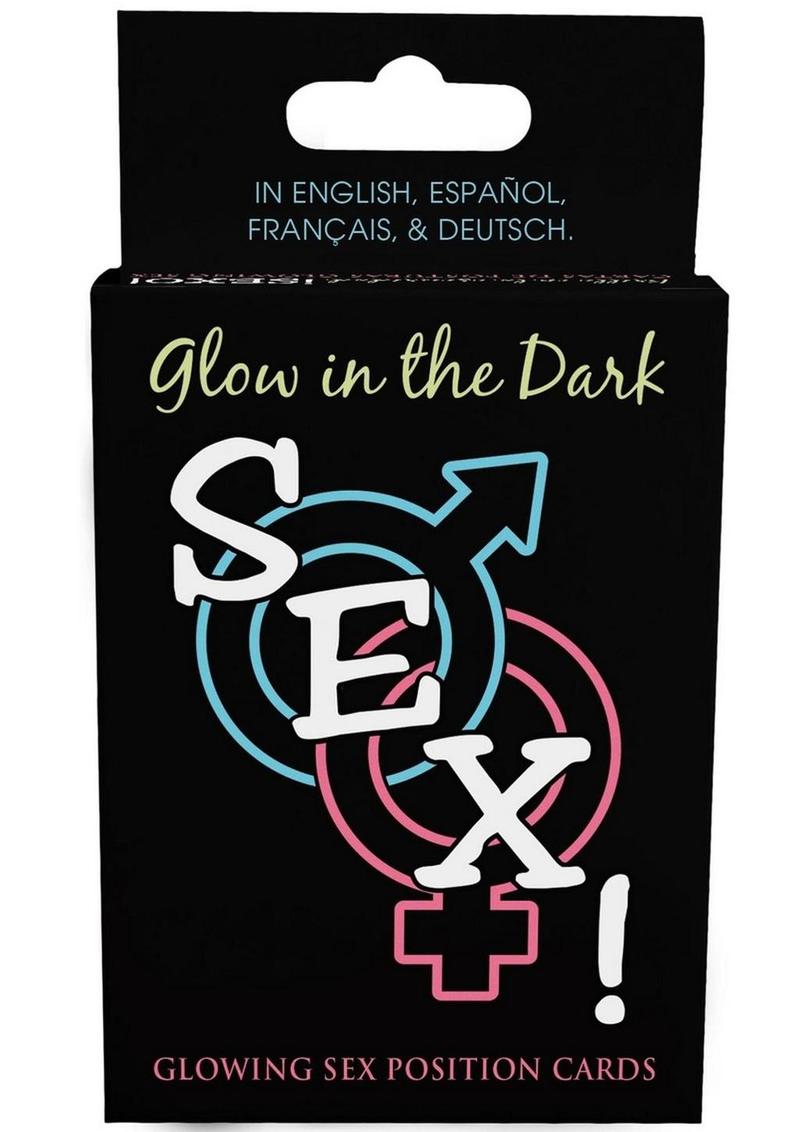 Juego de cartas "Sexo que brilla en la oscuridad"