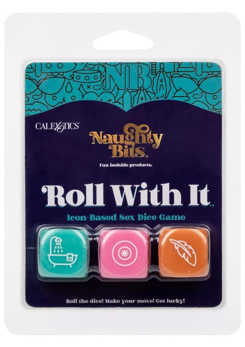Juego de dados sexuales con iconos Naughty Bits Roll with It