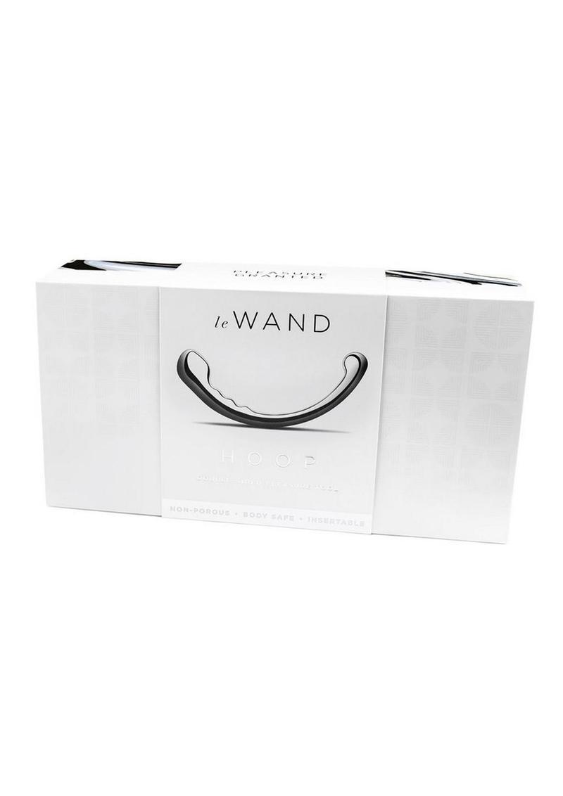 Consolador de doble extremo Le Wand Hoop - Acero inoxidable
