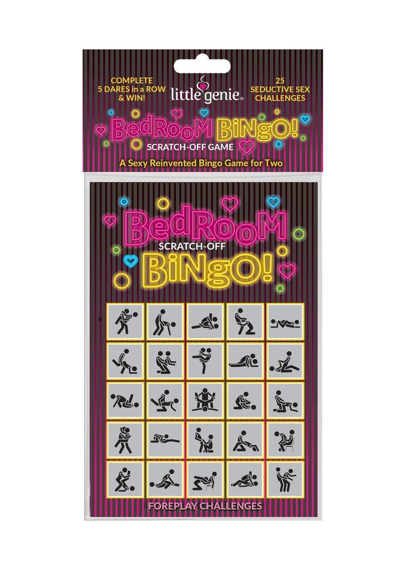 Juego de bingo para parejas en el dormitorio