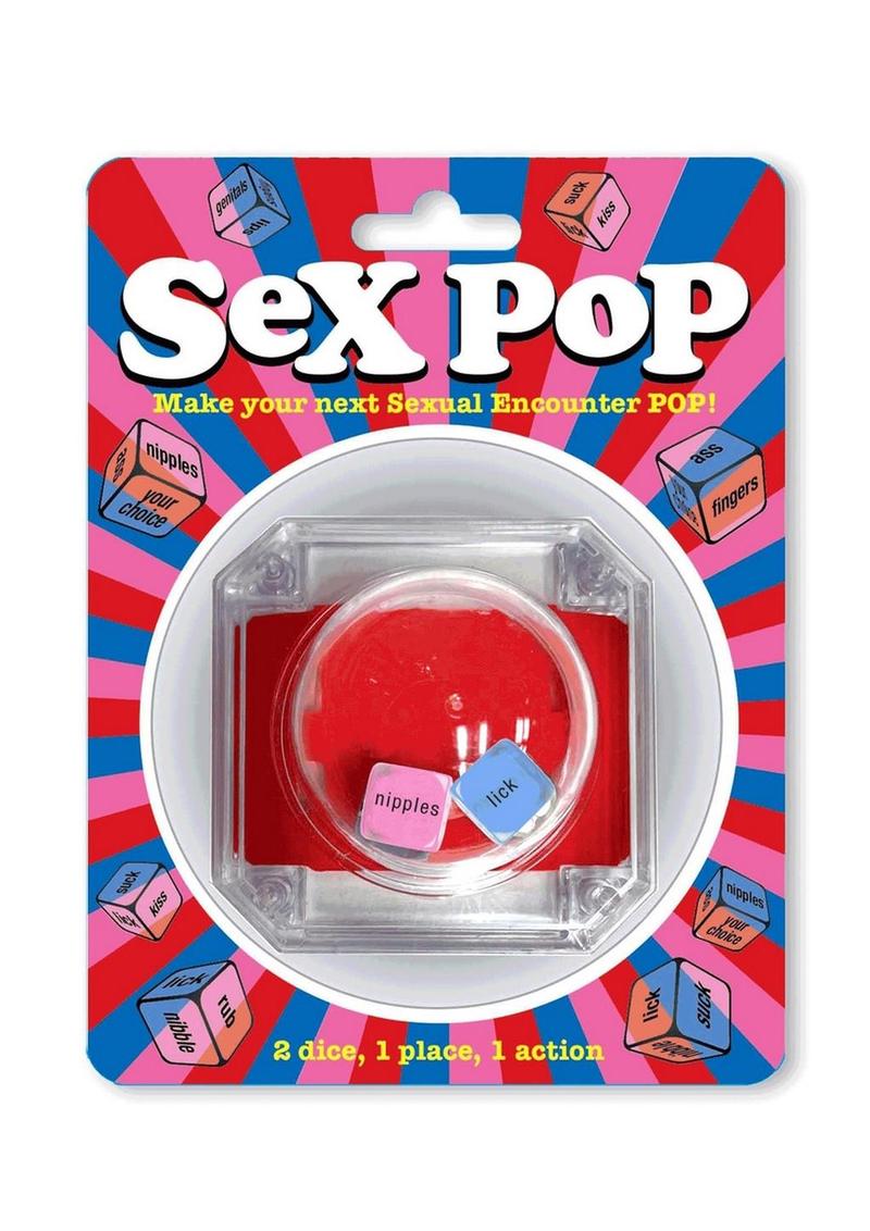 Juego de dados Sex Pop para parejas