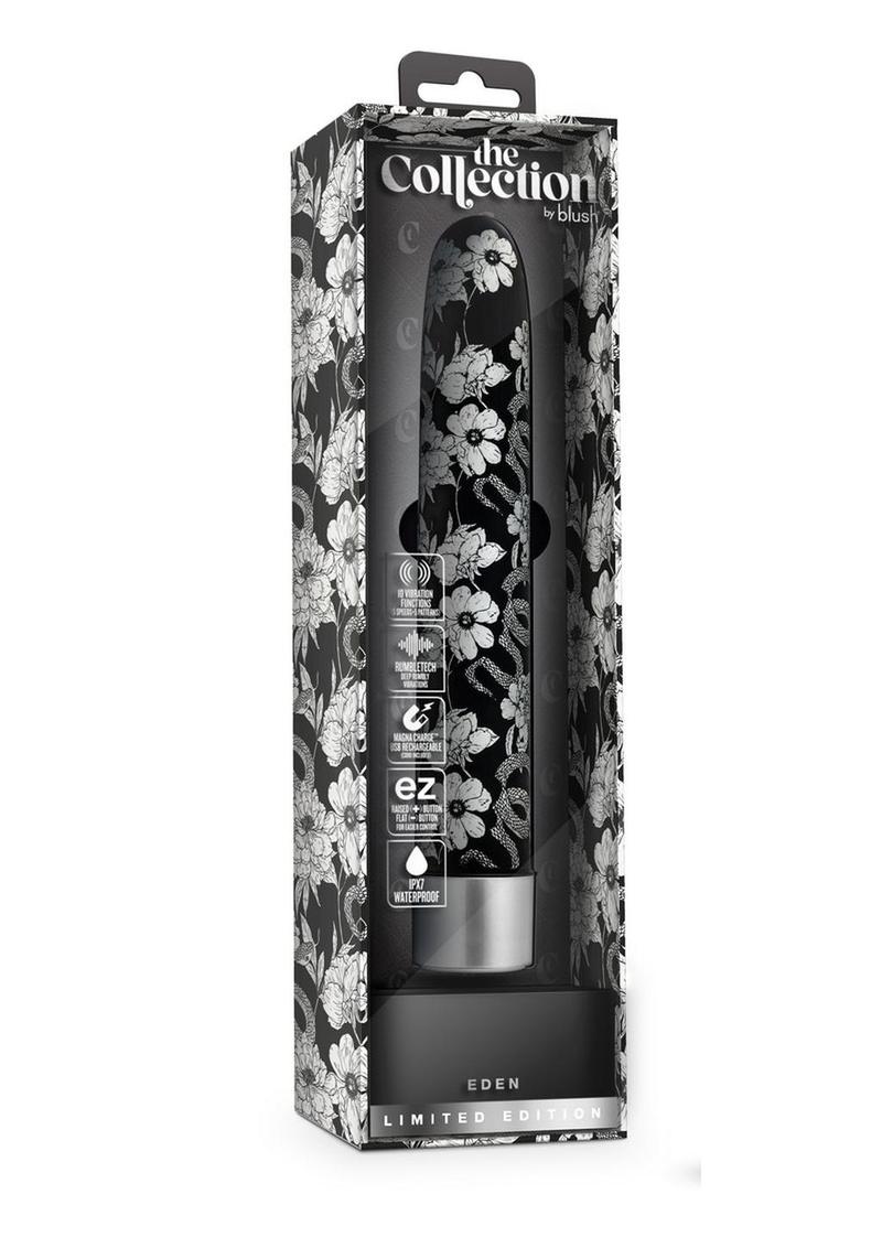 Vibrador Slimline de The Collection Eden - Negro
