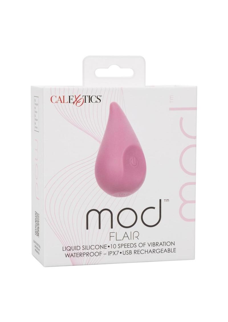 Mod Flair Rechargeable Silicone Massager - Pink