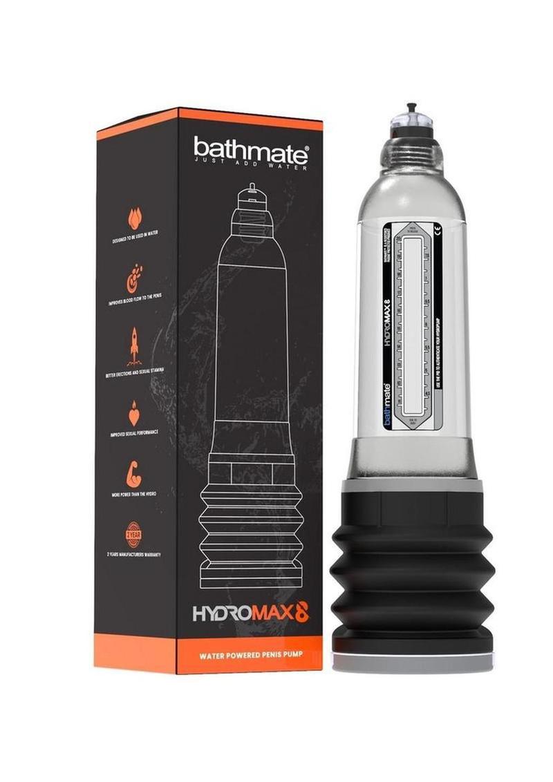 Bomba de pene Hydromax8 - Transparente