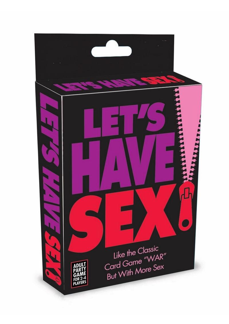 Juego de cartas "Vamos a tener sexo"